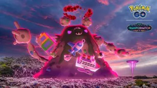 Pokémon GO : Miasmax Gigamax sera votre adversaire en novembre au cours d'une Journée Combat Dynamax, les détails