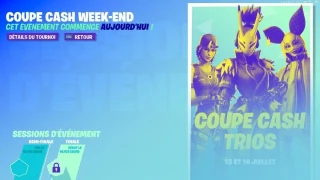 Fortnite : Osmo, Kylixx et Ares remportent la Coupe Cash Trios