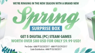 Arrivée de la surprise box du printemps 2017 de chez Square Enix !