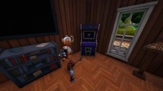 Gagner le jeu d'arcade à Frenzy Field ou Slappy Shores, défi Fortnite saison 2