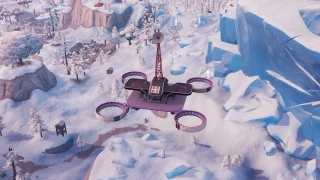 Fortnite : Défi semaine 1, saison 9 : Visiter toutes les plateformes aériennes