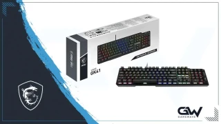VIGOR GK41 : Test du clavier MSI