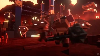 Minecraft Legends montre de nouvelles images