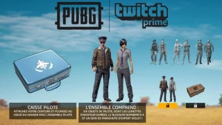 PUBG : De nouveaux skins sont disponibles pour les membres Twitch Prime !