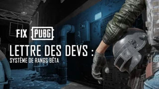 PUBG détaille son système de rangs