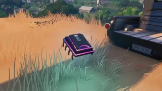 Fortnite : Défi Décryptage, puce 40 : Chercher avec la tenue Méta sur un cadran solaire dans le désert