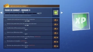 Atterrir sur différentes cibles, le nouveau défi de Fortnite: Battle Royale ! 