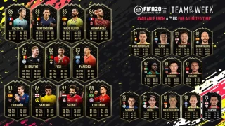 FIFA 20 : TOTW 14 : De Bruyne, Salah et Coutinho sont au top