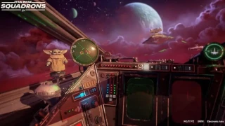 Star Wars: Squadrons accueille Baby Yoda et du contenu The Mandalorian