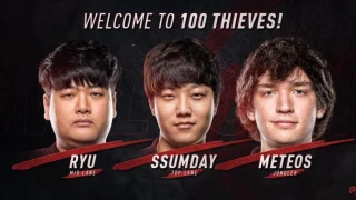 100 Thieves recrute Ssumday, Ryu et Meteos avec des salaires dépassant 700 000€