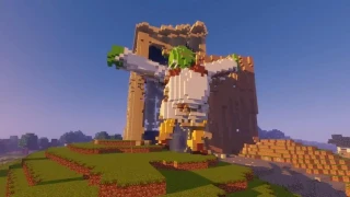 Minecraft : L'univers de Shrek recréé de belle manière