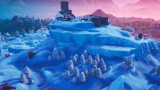 Fortnite : Défi semaine 9 à étapes : Danser entre trois sculptures de glace, trois dinosaures, quatre sources chaudes
