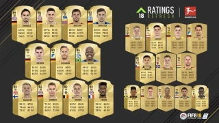 Ratings Refresh, la Bundesliga se renforce sur FIFA 18 !
