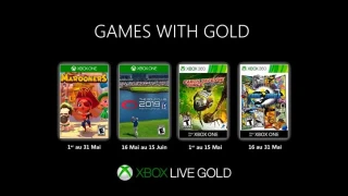 Les jeux Games with Gold du mois, mai 2019