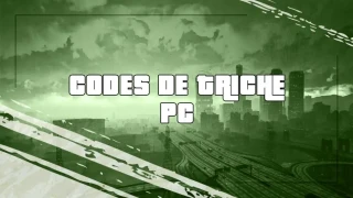 GTA 5 : Codes de triche PC, tous les cheat codes