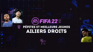 FIFA 22 : Pépites et meilleurs jeunes ailiers droits (AD) du mode Carrière