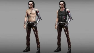 Cyberpunk 2077 : Des concepts art de Johnny Silverhand avant qu'il ne soit joué par Keanu Reeves partagés