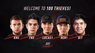100 Thieves se lance sur Counter-Strike en recrutant les ex-Immortals