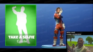 Fortnite : une emote selfie imaginée par un joueur ! 