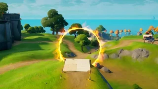 Conduire à travers des cercles enflammés, défi saison 5