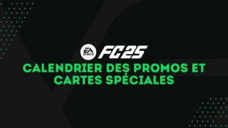 FC 25 : Le calendrier de toutes les promos de l'année (cartes spéciales)