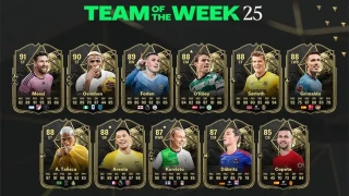FC 24 : TOTW 25 : Messi, Osimhen et Foden cartonnent