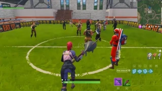 Le streamer français Ionix a organisé un foot sur Fortnite: Battle Royale avec 45 joueurs ! 