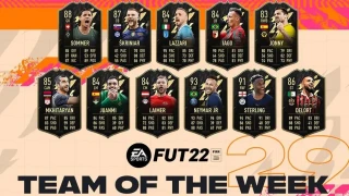 FIFA 22 : TOTW 29 : Neymar, Sterling et Delort flambent