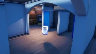 Fortnite : Bocaux Mauve Fluo, emplacement