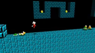 Kaze dévoile un mod fusionnant Super Mario 64 avec Super Mario Bros