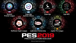 PES 2019 : 7 nouvelles ligues annoncées !