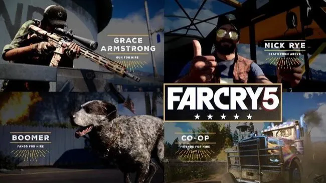 Les nouveaux trailers de Far Cry 5 présentent la résistance !