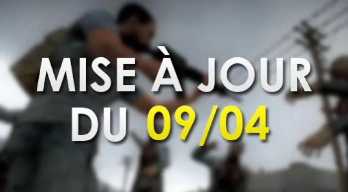 Mise à jour du 09/04