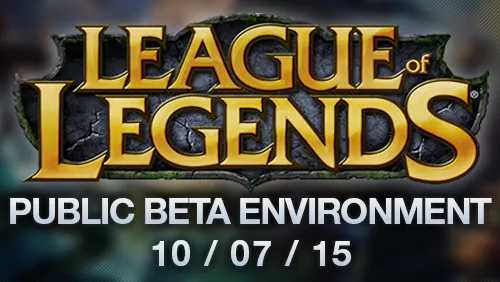 Mise à Jour PBE du 10/07/15