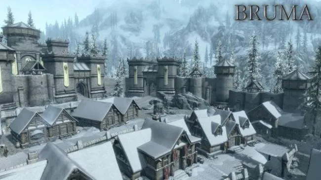 Un mod de Skyrim vous permet désormais d'explorer Bruma, ville de Cyrodiil !