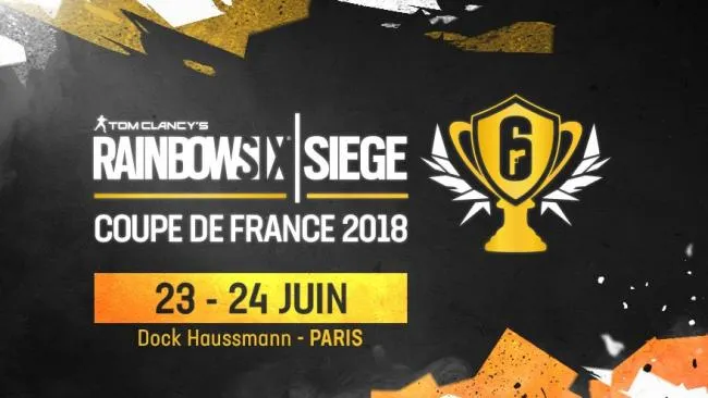 Rainbow Six Siege : Les inscriptions pour les qualifiers de la Coupe de France 2018 sont ouvertes