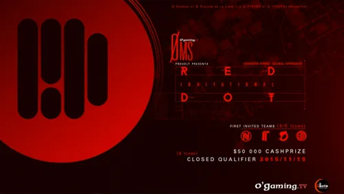 Red Dot Invitational : La billetterie est ouverte 