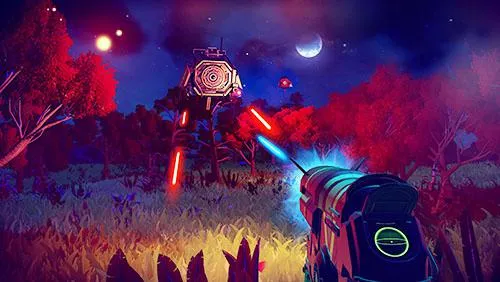 Le fonctionnement de l'exploration de No Man's Sky