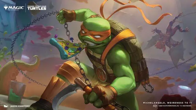 Magic The Gathering : Présentation de l'extension Les Tortues Ninja (produits, mécaniques, traitements...)