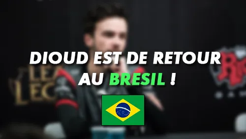 Dioud rejoint l'équipe Brésilienne RED Canids !