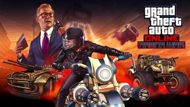 GTA Online dévoile Guerre d'arène, un mode de combat de véhicule