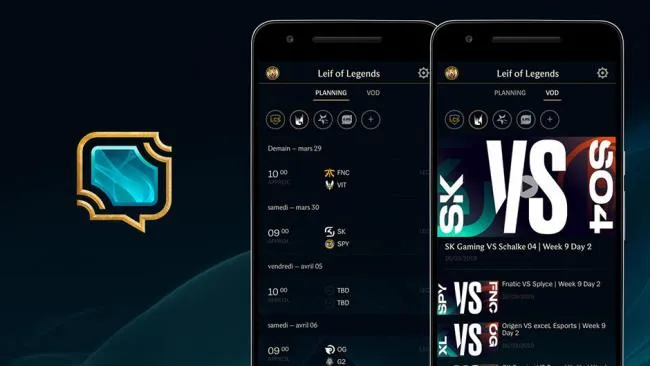 LoL : L'application League Friends propose désormais un accès esport