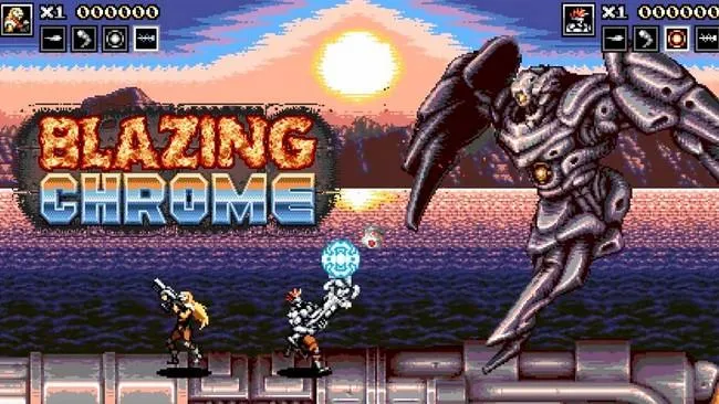 Blazing Chrome, le run and gun, sera disponible le 11 juillet