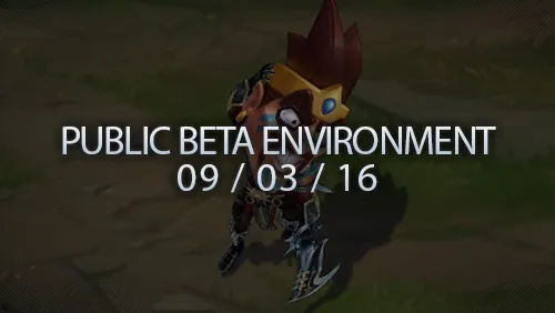 Patch PBE du 9 mars