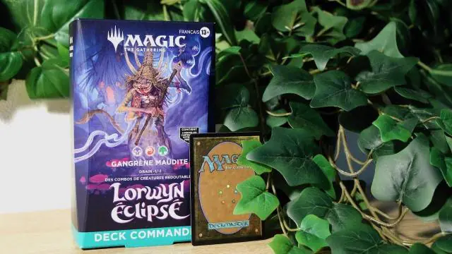 Magic The Gathering : Coup d'œil et avis sur le deck Commander Gangrène maudite de l'extension Lorwyn Éclipsé
