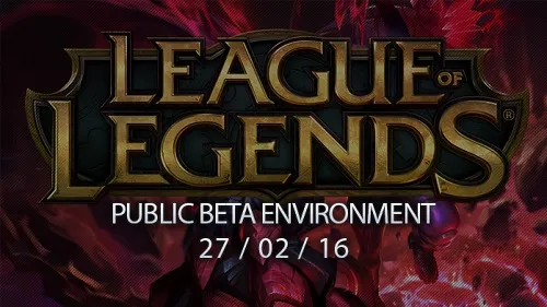 Mise à jour du PBE 27 février