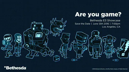Bethesda annonce la date de sa conférence à l'E3 2016