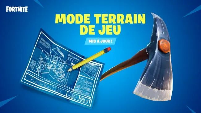 Fortnite : Les nouveautés du mode Terrain de jeu
