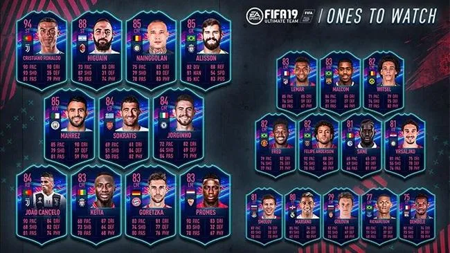 FIFA 19 : Les cartes OTW de retour sur FUT
