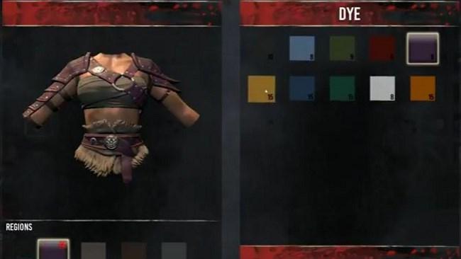 Aperçu du système de coloration des armures - Conan Exiles - GAMEWAVE